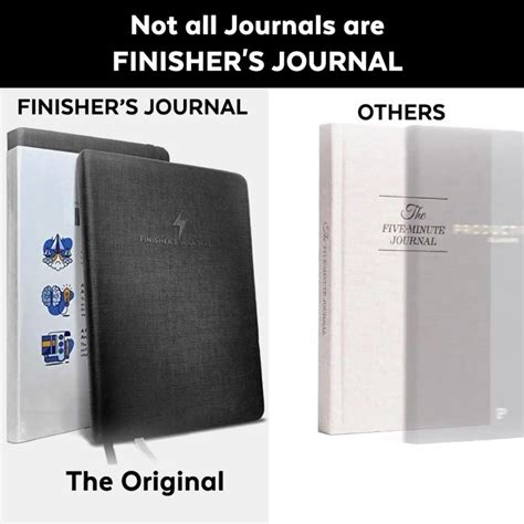 ⚠️dont Get It Wrong⚠️ ⠀⁠⠀ The Finishers Journal Is Not A Typical
