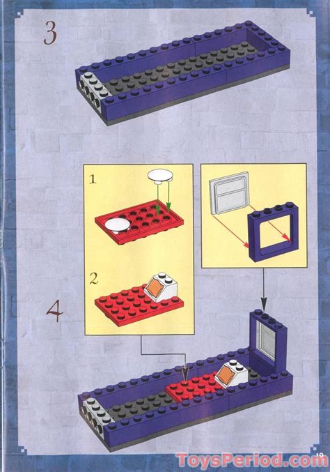 LEGO 4755 Knight Bus Instructions and Parts List