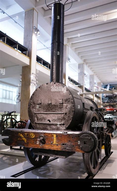 Example Of The Stephenson S Rocket An Early Steam Locomotive Designed By Robert Stephenson