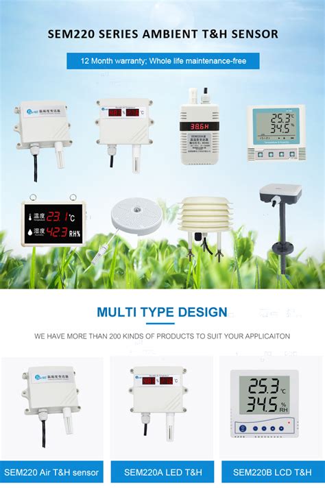 Sentec Sem234 Intelligent Industrial Wall Mounted Temperature Alarm