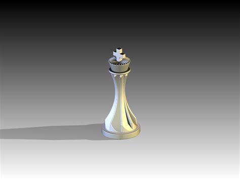 king chess piece 3D printable model | CGTrader