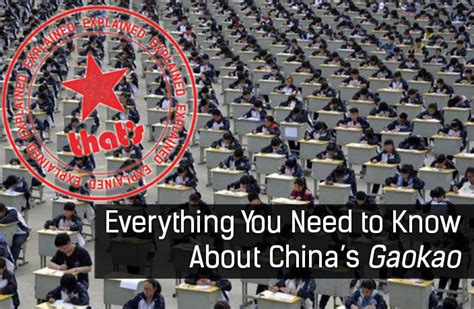 Explainer: Everything You Need to Know About the Gaokao – Thatsmags.com