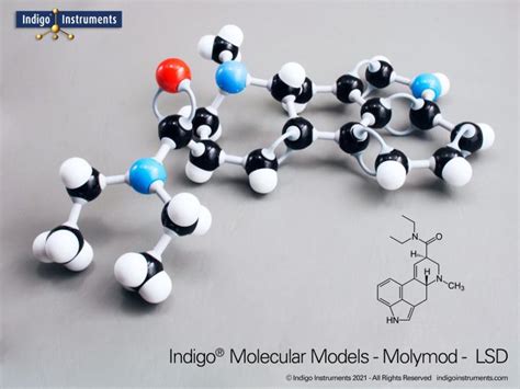 LSD Molecular Model, Assembled