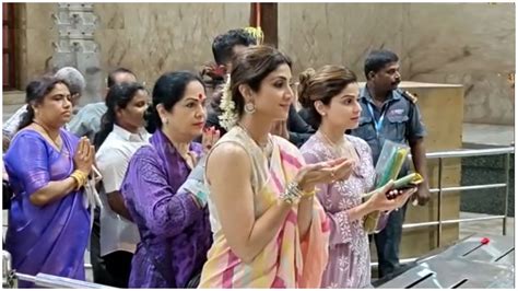 Shilpa Shetty ಪತಿ ರಾಜ್ ಕುಂದ್ರಾ ತಂಗಿ ಶಮಿತಾ ಜತೆ ಕಟೀಲು ದುರ್ಗಾ ಪರಮೇಶ್ವರಿ