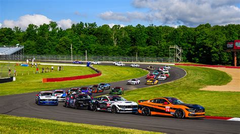 Mid Ohio Sports Car Course Mustang Challenge Mid Ohio Race 2 Results