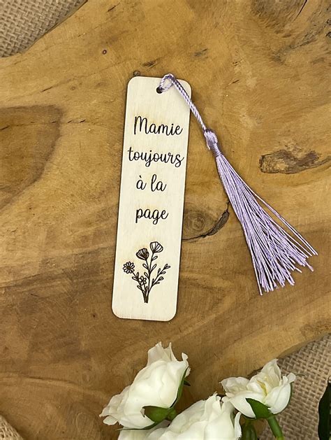 Marque Page Mamie Toujours La Page Etsy France