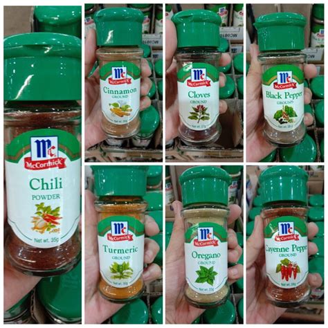 Mc Cormick Spices And Herbs Seasoning Shopee Philippines