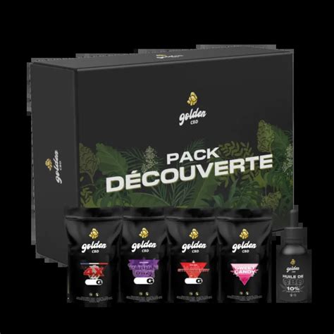 Pack Découverte Golden CBD