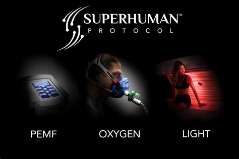 Superhuman Protocol - PEMF, Oxygen & Red Light. Biohacking technologies.