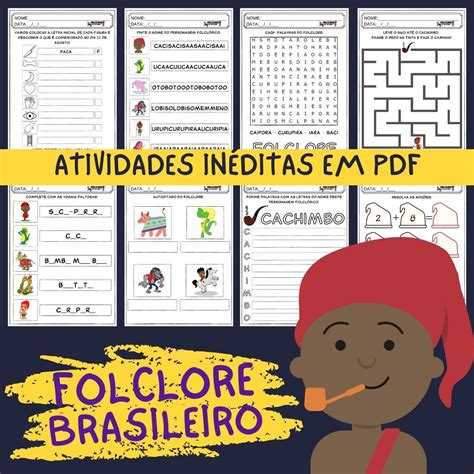 Atividades Mapas Folclore Atividades De Folclore