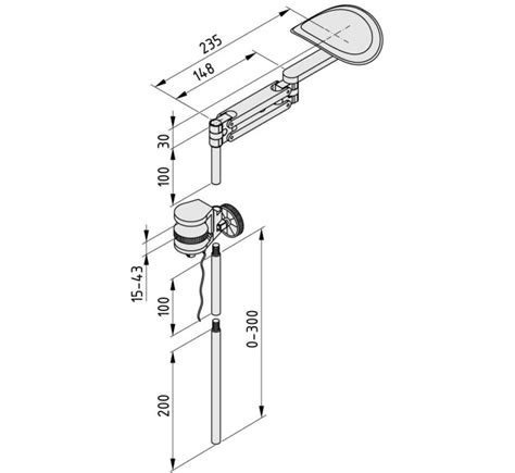 Reposabrazos Altura Ajustable ESD