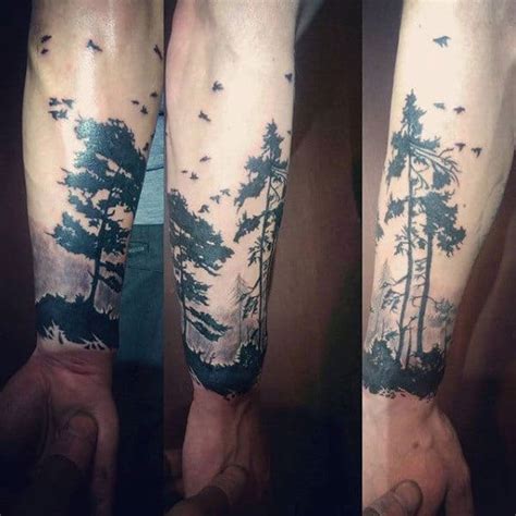 60 Forearm Tree Tattoo Designs For Men Forest Ink Ideas