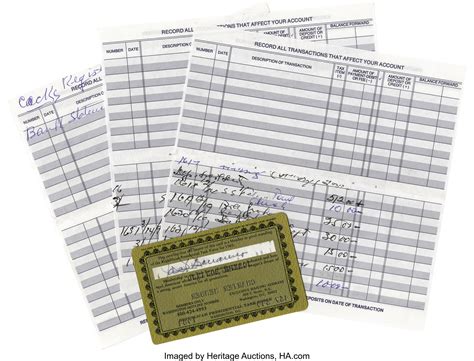 Joseph Bonanno, Sr. Signed Charter Membership Card from The | Lot