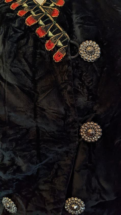 Edwardian Velvet Jacket Victorian Gem