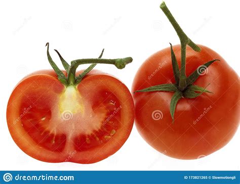 Tomate Rouge Stock Image Image Of Quarter Life Full