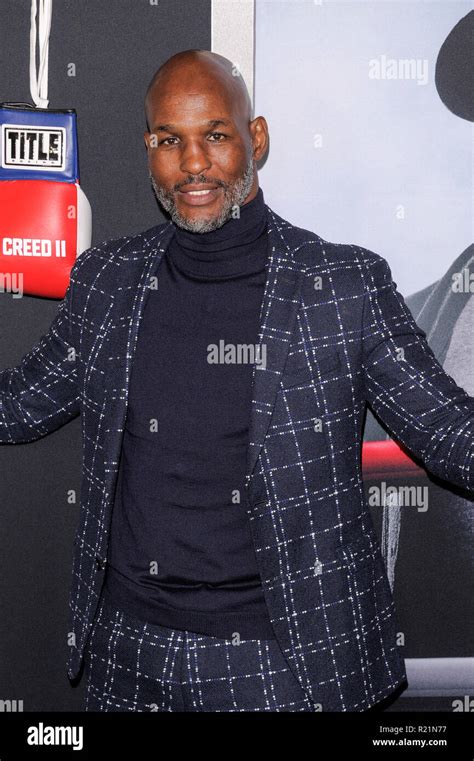 New York Ny November 14 Bernard Hopkins Attends Creed Ii World