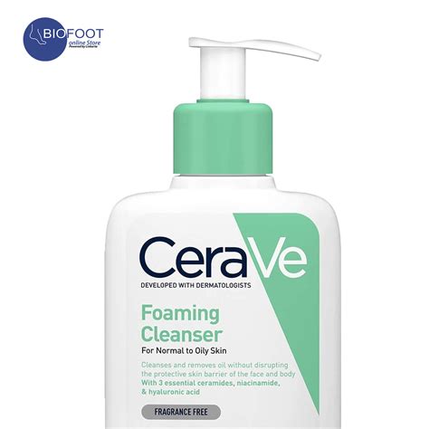 Cerave Foaming Cleanser For Normal To Oily Skin 236ml Online Shopping