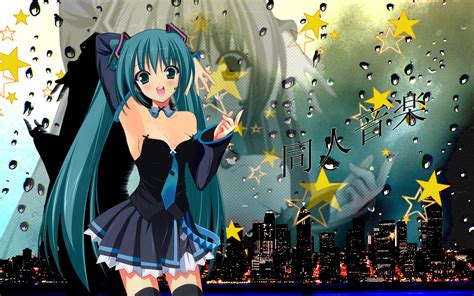 Hatsune Miku Tagme Thighhighs Twintails Vocaloid