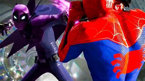 Spider Man Into The Spiderverse Prowler Vs Spiderman Trailer 2018