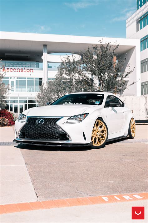 Lexus Rc T F Sport Hybrid Forged Series Hf Vossen Wheels