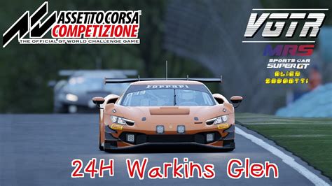 VGTR 24H Watkins Glen Part 1 Assetto Corsa Competizione YouTube