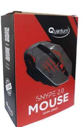 Quantum Qhm G Wired Mechanical Gaming Mouse Usb Gray Color