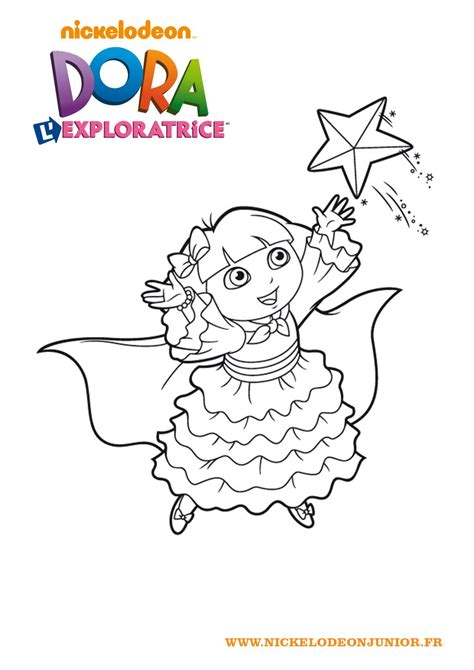 Coloriage En Ligne Dora Settingloc