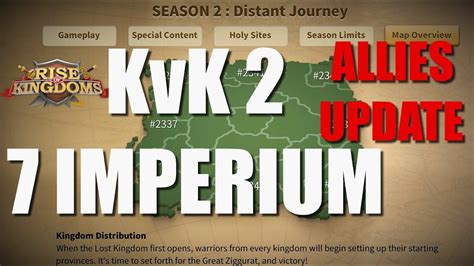 Kvk 2 Allies Update And My 5 Marches Of Choice For Kvk 2 In Rise Of