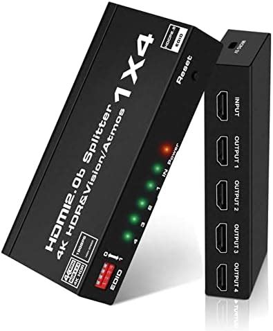 Amazon NEWCARE 4K 60Hz HDMI Splitter HDMI Splitter 1 In 4 Out