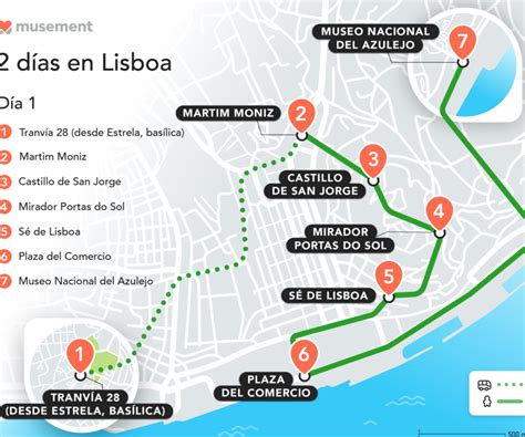 Conoce la ruta del tranvía 28 de Lisboa con este mapa GudMornin