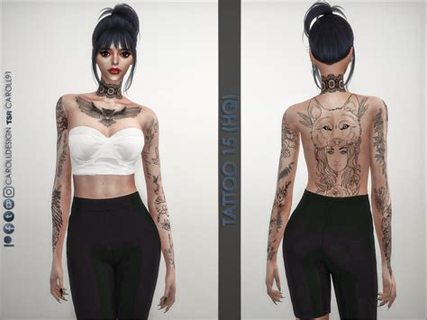 The Sims Resource Tattoo 15 Hq