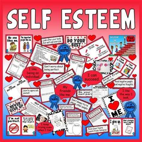 Self Esteem Teaching Resources Ks2 4 Display Feelings Emotions Low