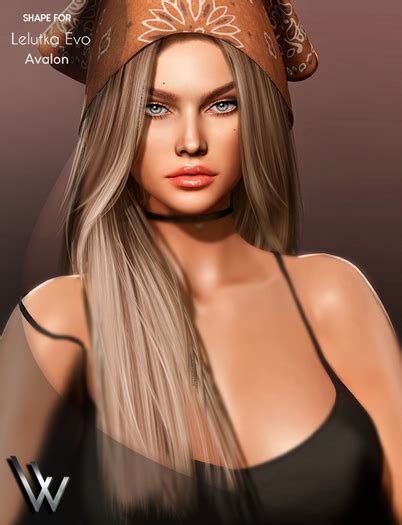 Second Life Marketplace Vih Shape Lelutka Avalon Head Lelutka