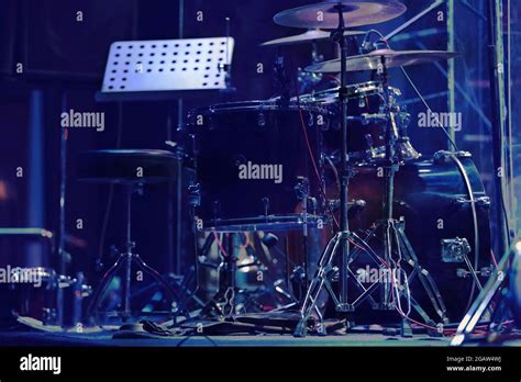 Empty stage background Stock Photo - Alamy