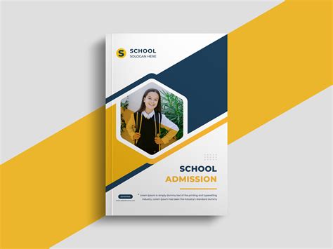 School Brochure Design Template on Behance