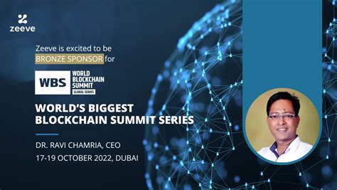 Conference World Blockchain Summit Dubai Blockchain Deployment And