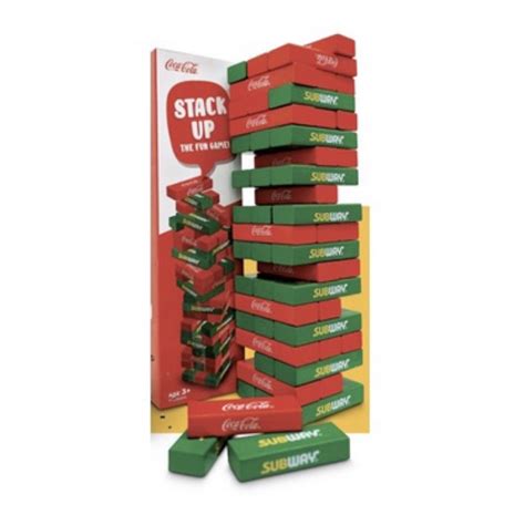 Subway X Coca Cola Limited Edition Stack Up Game Shopee Malaysia