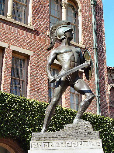 Tommy Trojan The Mascot Of Usc In Los Angeles Tommy Troja Flickr