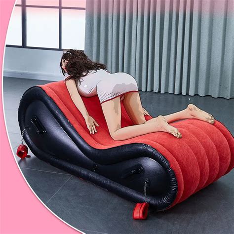 For Living Room Sex Sofa Bed Pvc Sex Furniture Air Cushion Bdsm Sexy