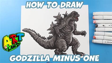 How To Draw Godzilla Minus One Youtube