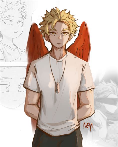 Artstation Hes Ready Hawks My Hero Academia