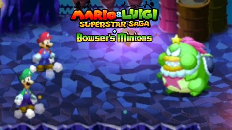 Mario Luigi Superstar Saga Bowser Minions Part 002 Tolstar Battel