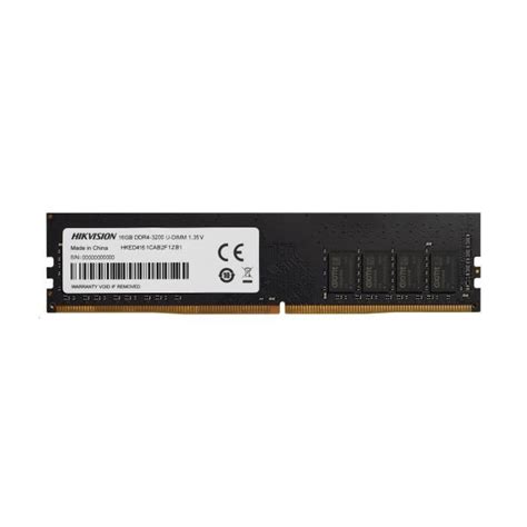 Mémoire RAM HIKVISION DDR4 16Go 3200MHz UDIMM 288Pin 1 35V CL16