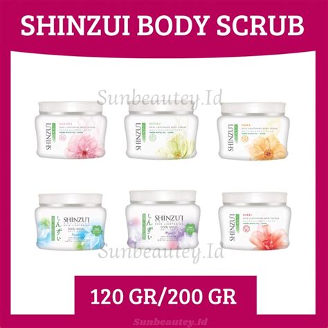 Jual Shinzui Skin Lightening Body Scrub 200g Body Scrub Shinzui