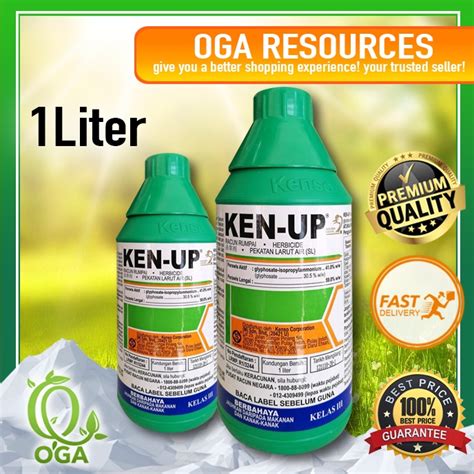 Ken Up Herbicide Racun Rumput Litre Shopee Malaysia