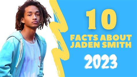 10 Facts About Jaden Smith 2023 YouTube