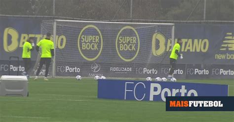 O último Treino Do Fc Porto Antes De Receber O Shakhtar Donetsk