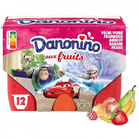 Danonino Aux Fruits Panach X G