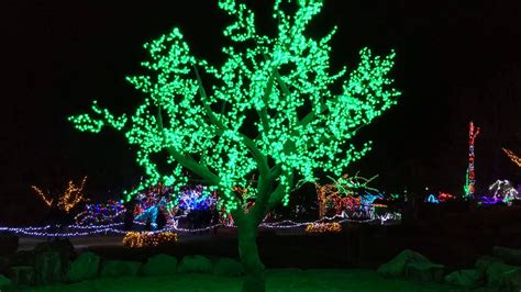 Botanical Gardens Aglow Boise Idaho 12 17 19 Youtube