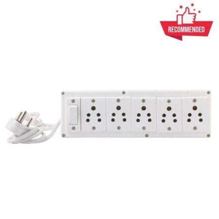 Indrico Extension Board Heavy Duty Modular Power Strip Extension Box